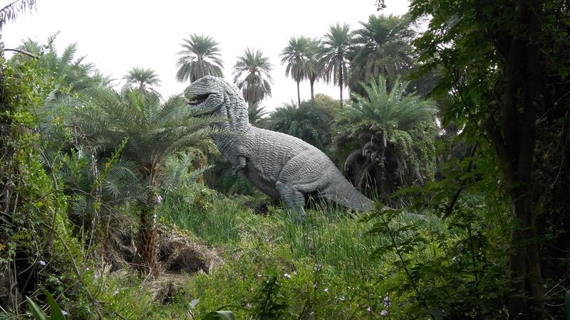 Dinosaurs in Nehru Zoo,Hyderabad