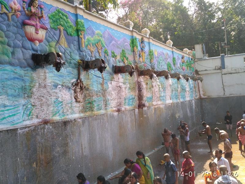 Papavinasanam Teertham in Tirumala, Chittor District, A.P.