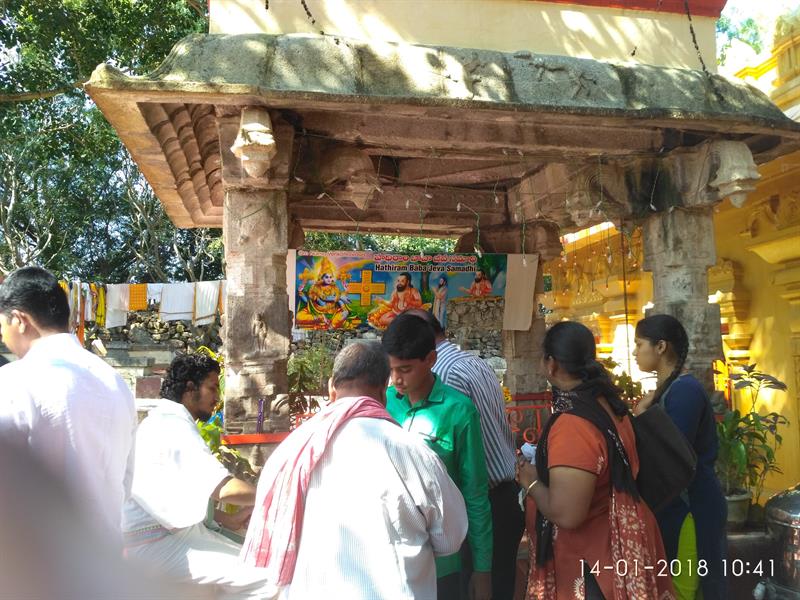 Sri Hathi Ram Baba Samadhi beside Venu Gopala Swamy Temple at Chittor, A.P.