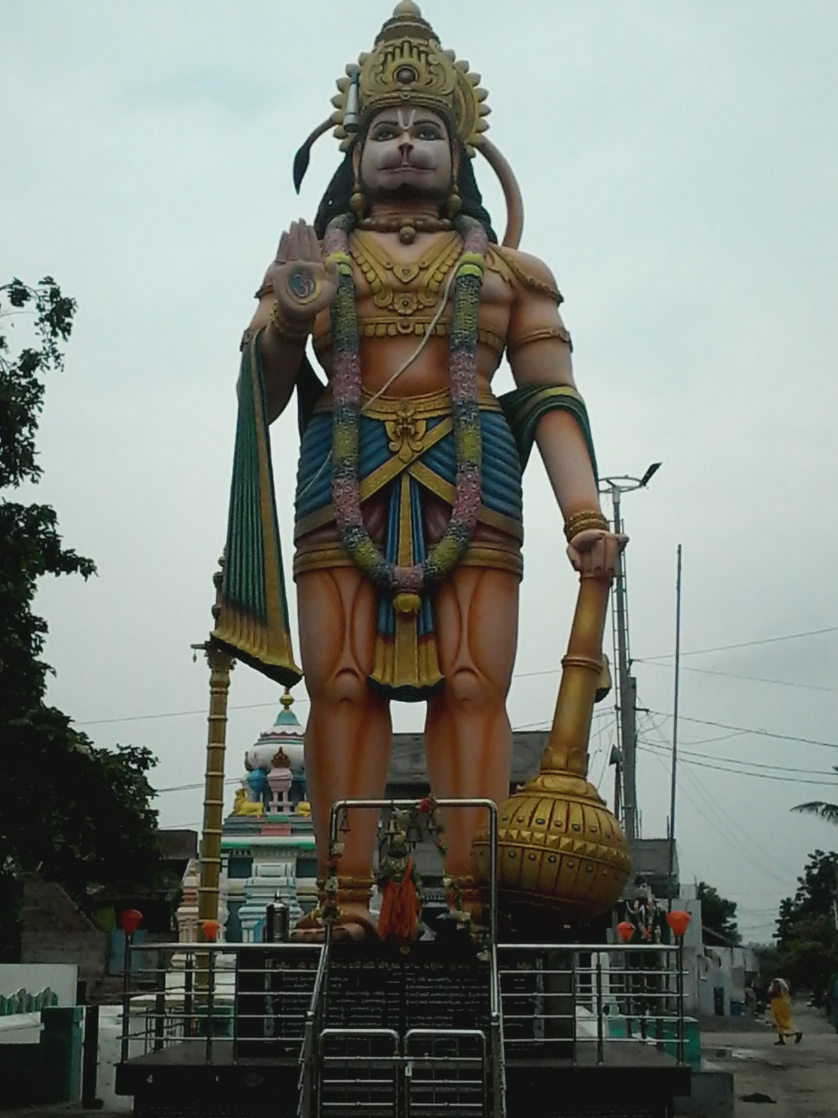 Sri Anjaneya Swamy - Statue of Lord Hanuman, Chandaluru village of Prakasam District, Andhra Pradesh