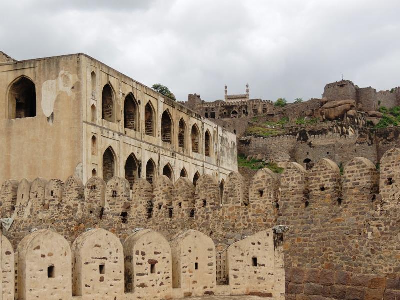 Golkonda Fort of Hyderabad, Telangana, India