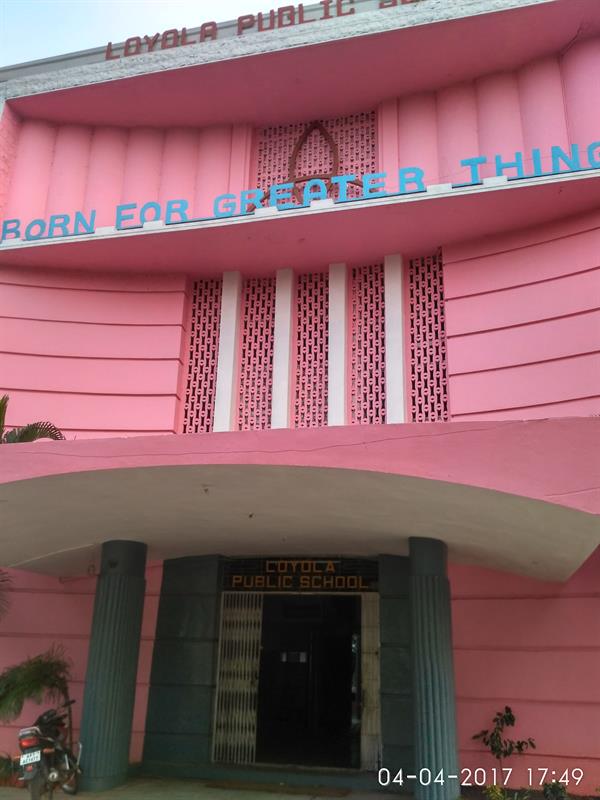 Loyola Public School, Upper Primary and Middle Class Block, Loyola Nagar, Guntur, A.P., India