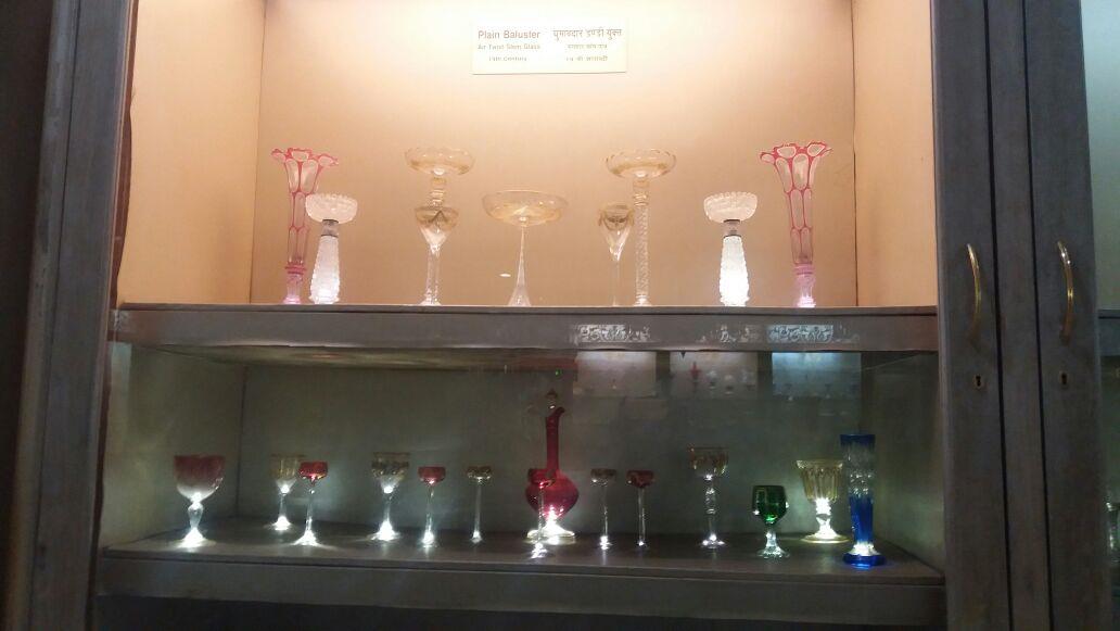 Salar Jung Museum-Italian Glassware of 19th Century in the Museum, Hyderabad, Telangana, India