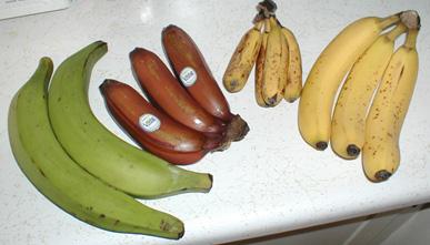 Varieties of Bananas