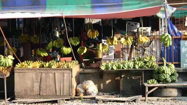 A Road side Banana Stall