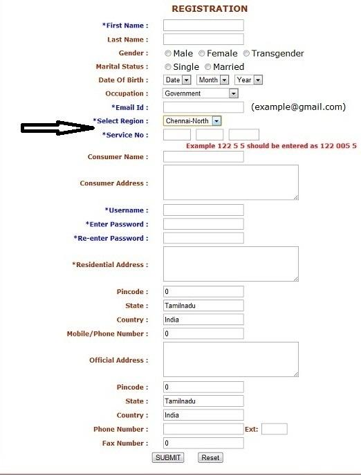 Tamil nadu eb bill payment