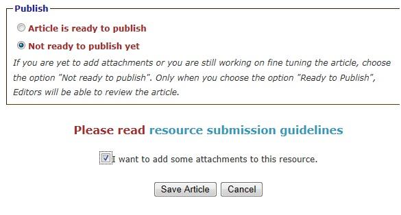 Save Article