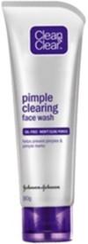 clean and clear pimple clearing face wash.