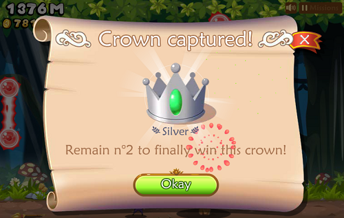Magical Ride facebook game crown rewards