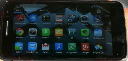 Panasonic P51 menu