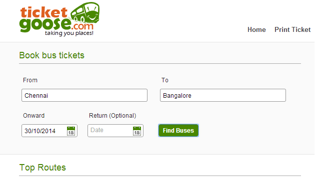 volvo bus ticket format