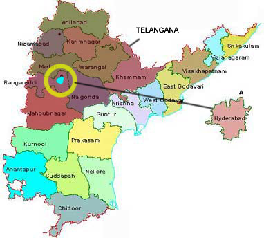 Hyderabad in Telangana