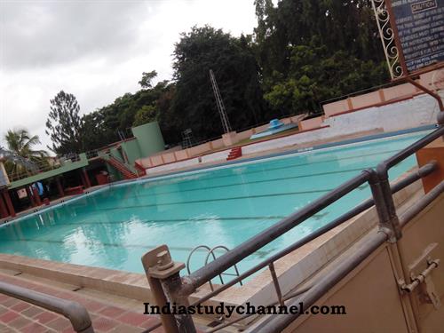 Swimming pool at Sri Ramakrishna Vidhyashala, Mysore