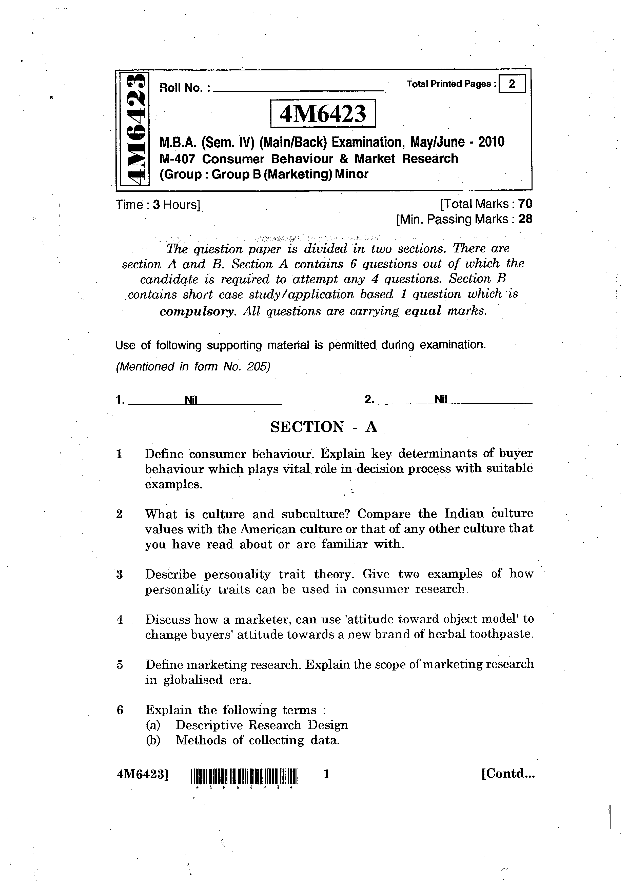 Research paper on marketing of financial services
