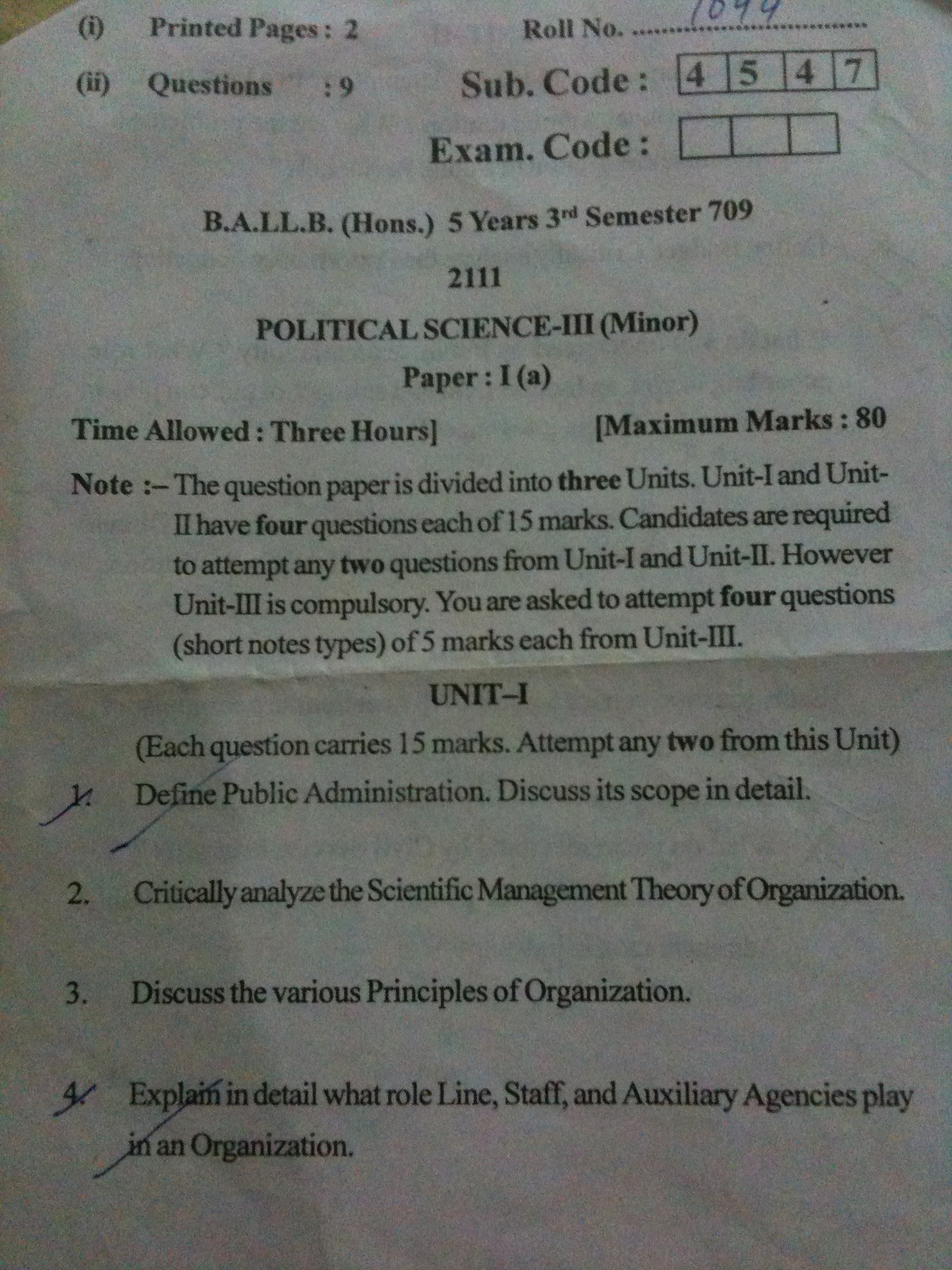 A historical event essays