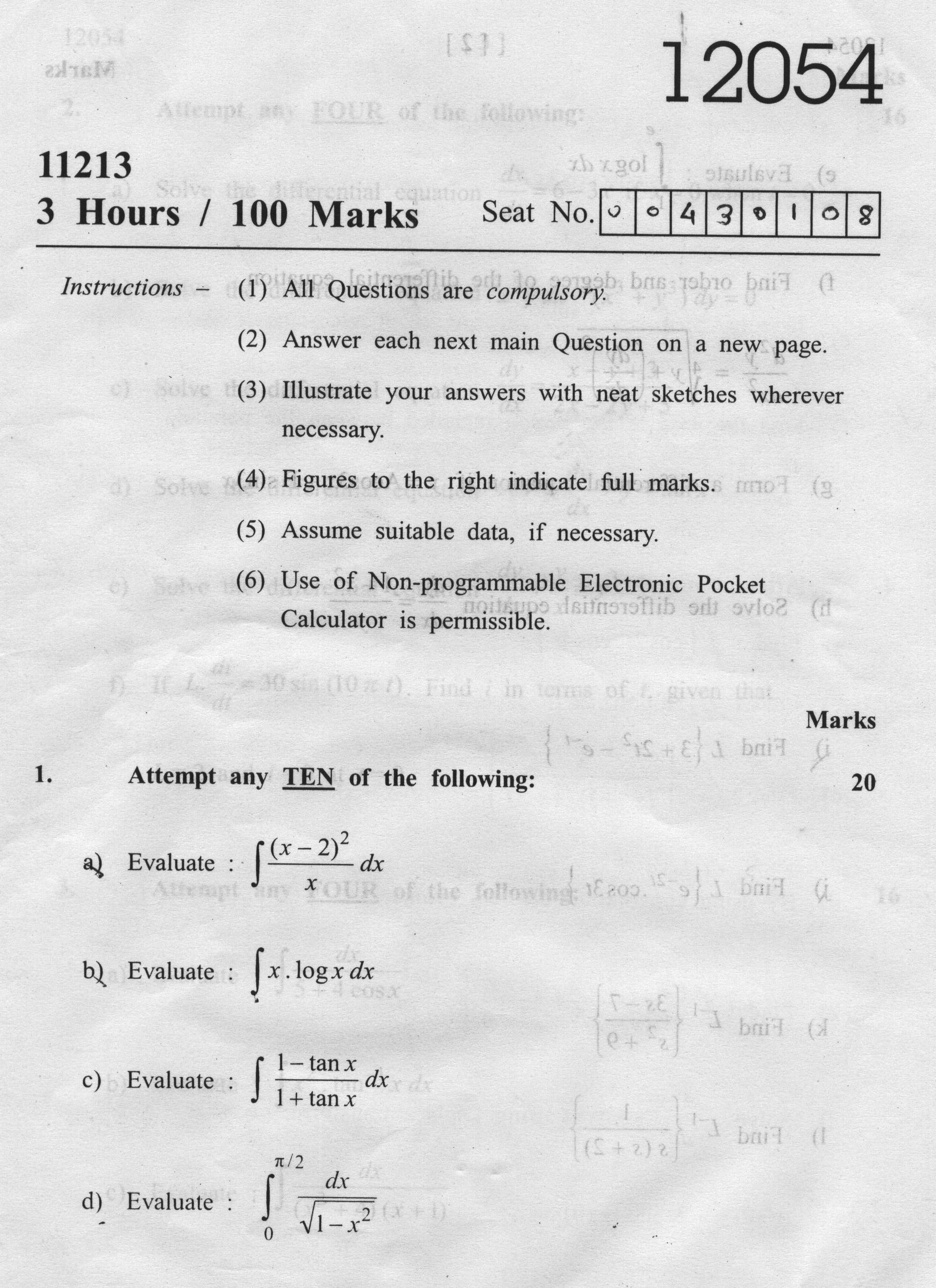 Applied mathematics