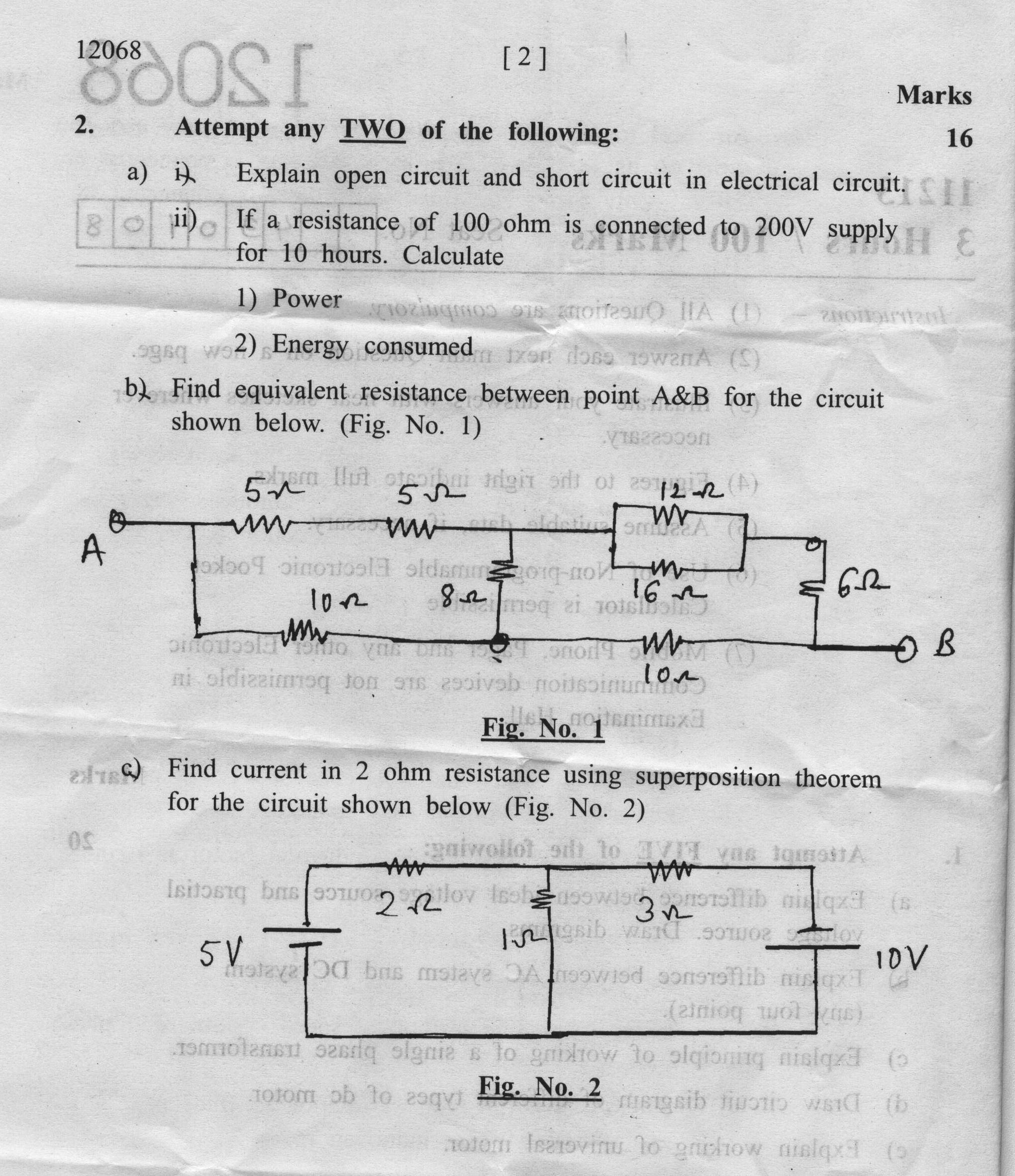 electrical subject