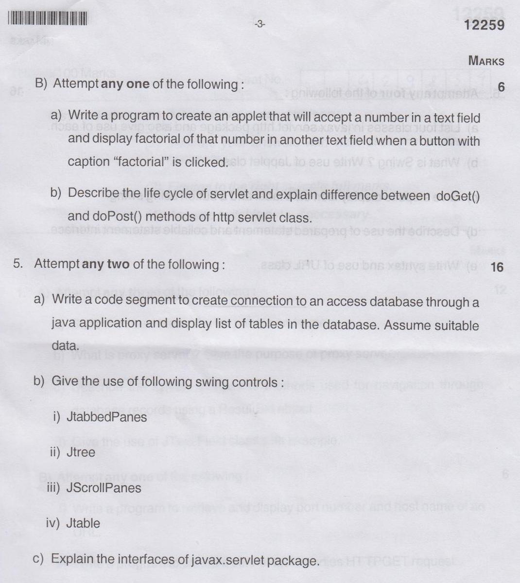 Core java mcq questions with answers