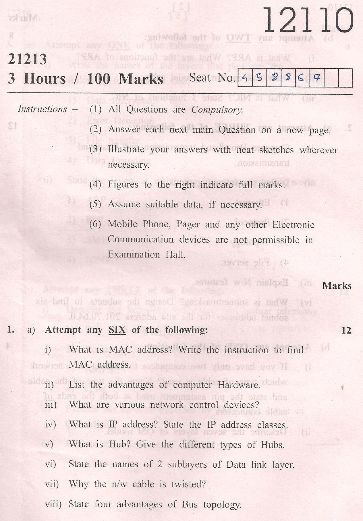 Computer Networking second year medical college subjects india Computer Networking second year medical college subjects india