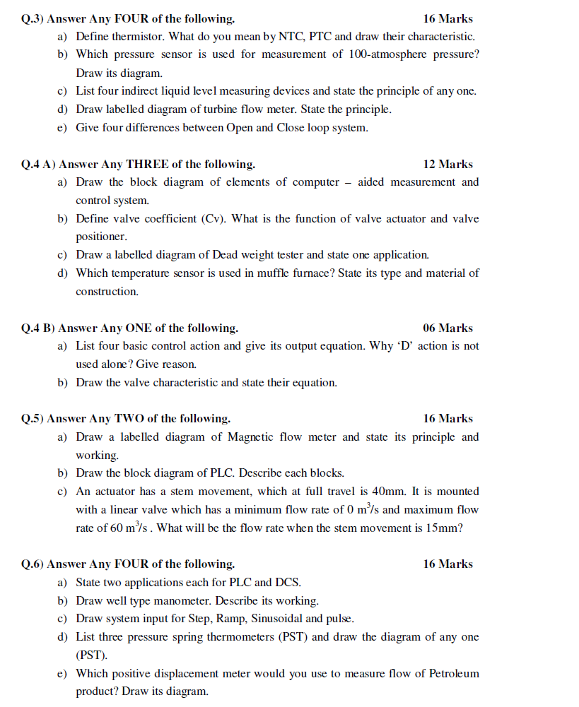 Winter 2013- Sample question paper of Maharashtra State Board of ...