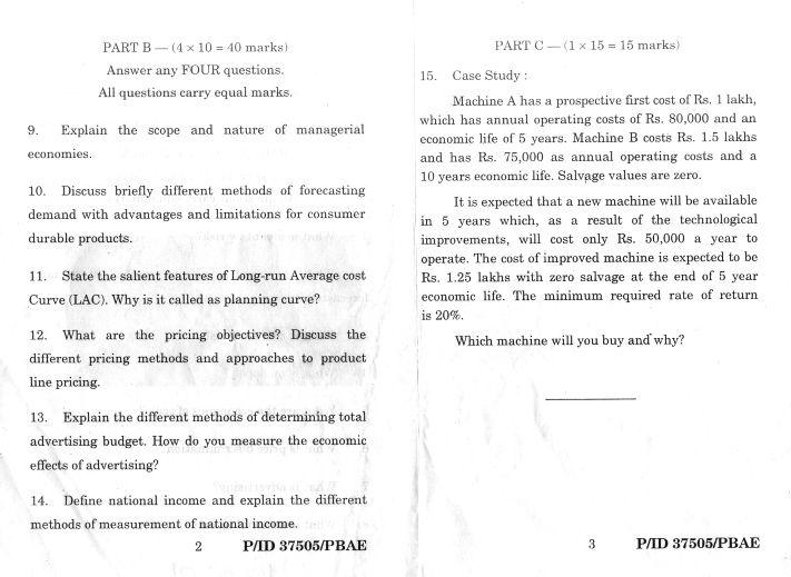 managerial economics research papers managerial economics research papers