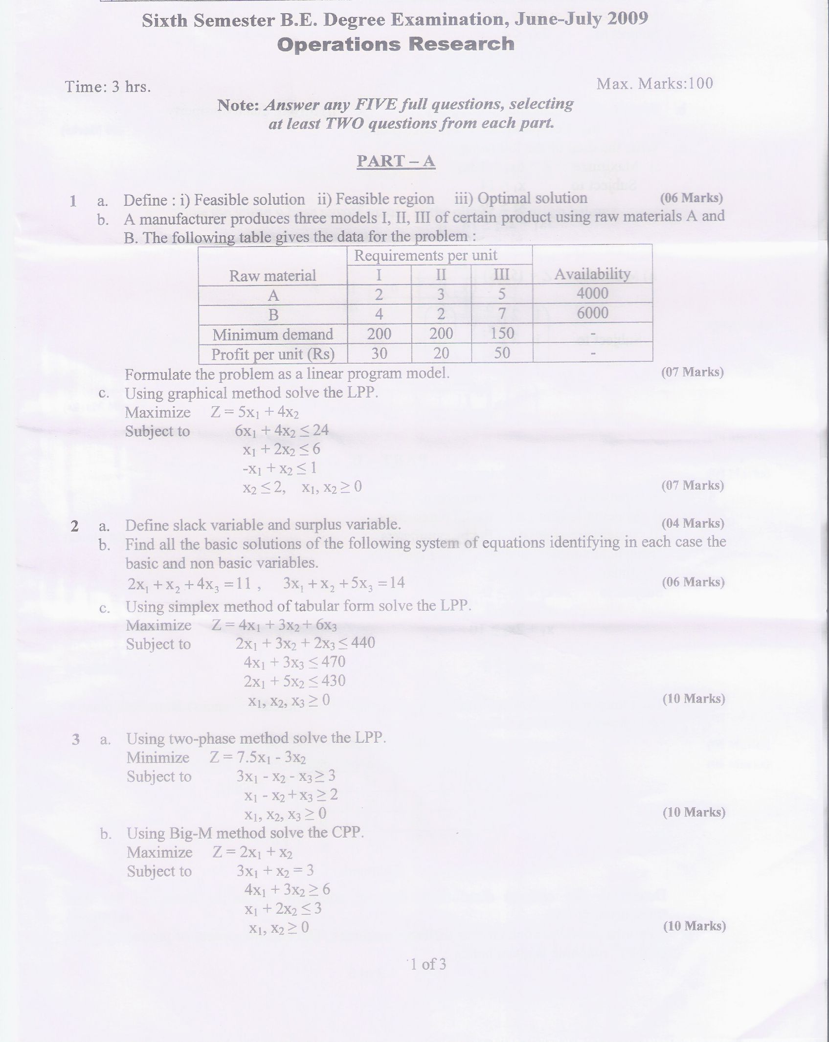 operations research paper operations research paper