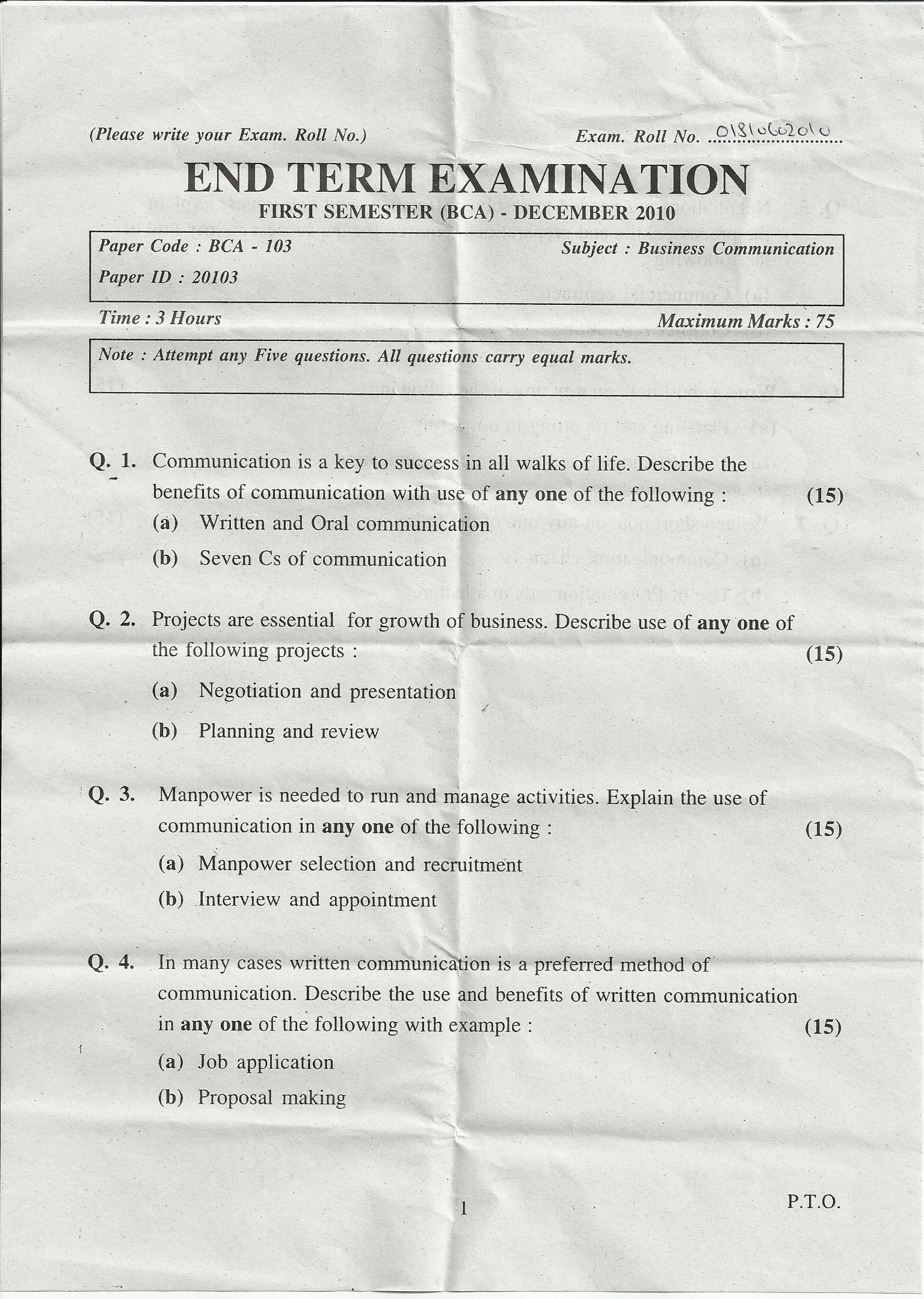 Business Communication Today Session 5 Final Paper