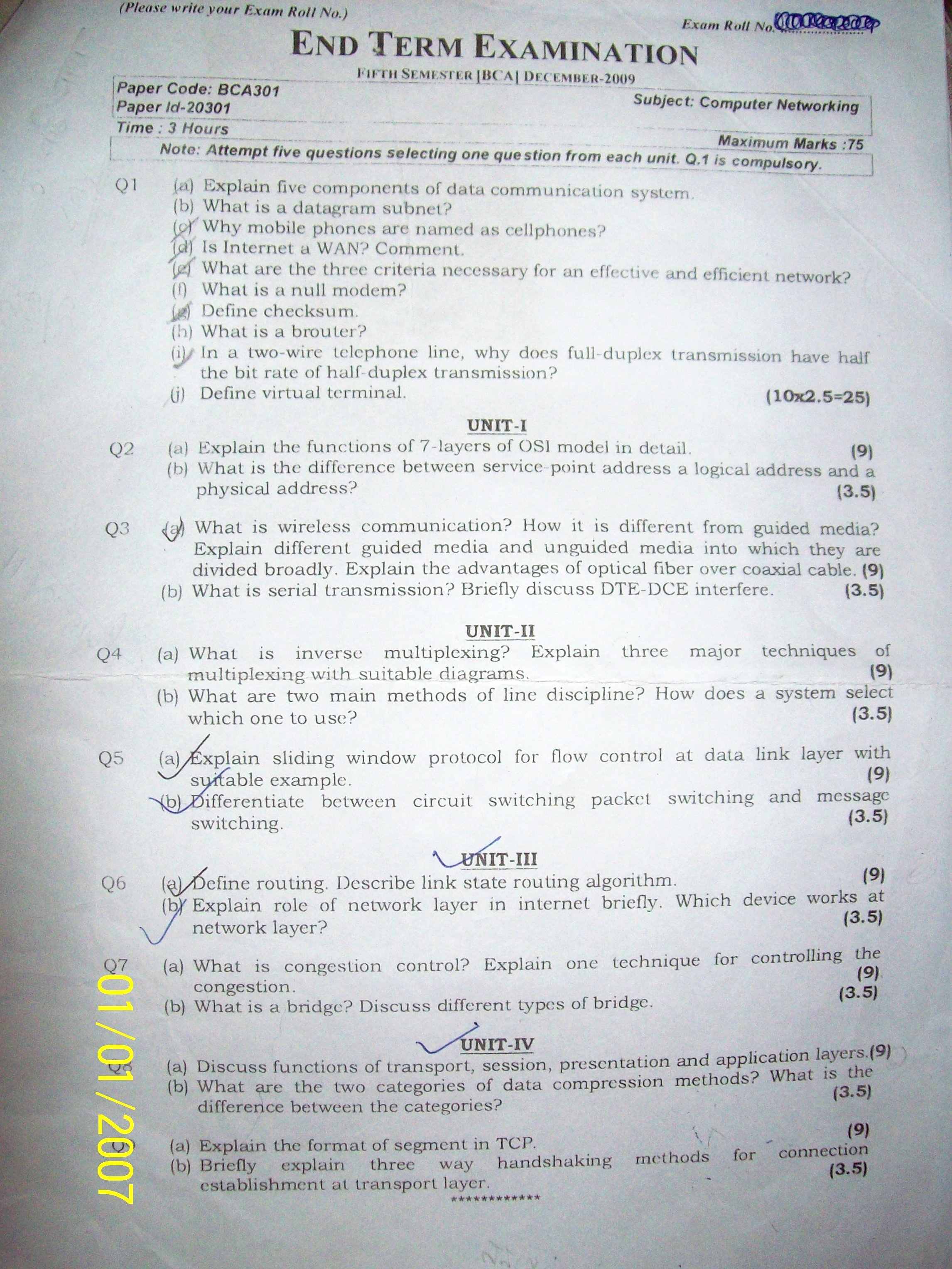 Term paper computer networking