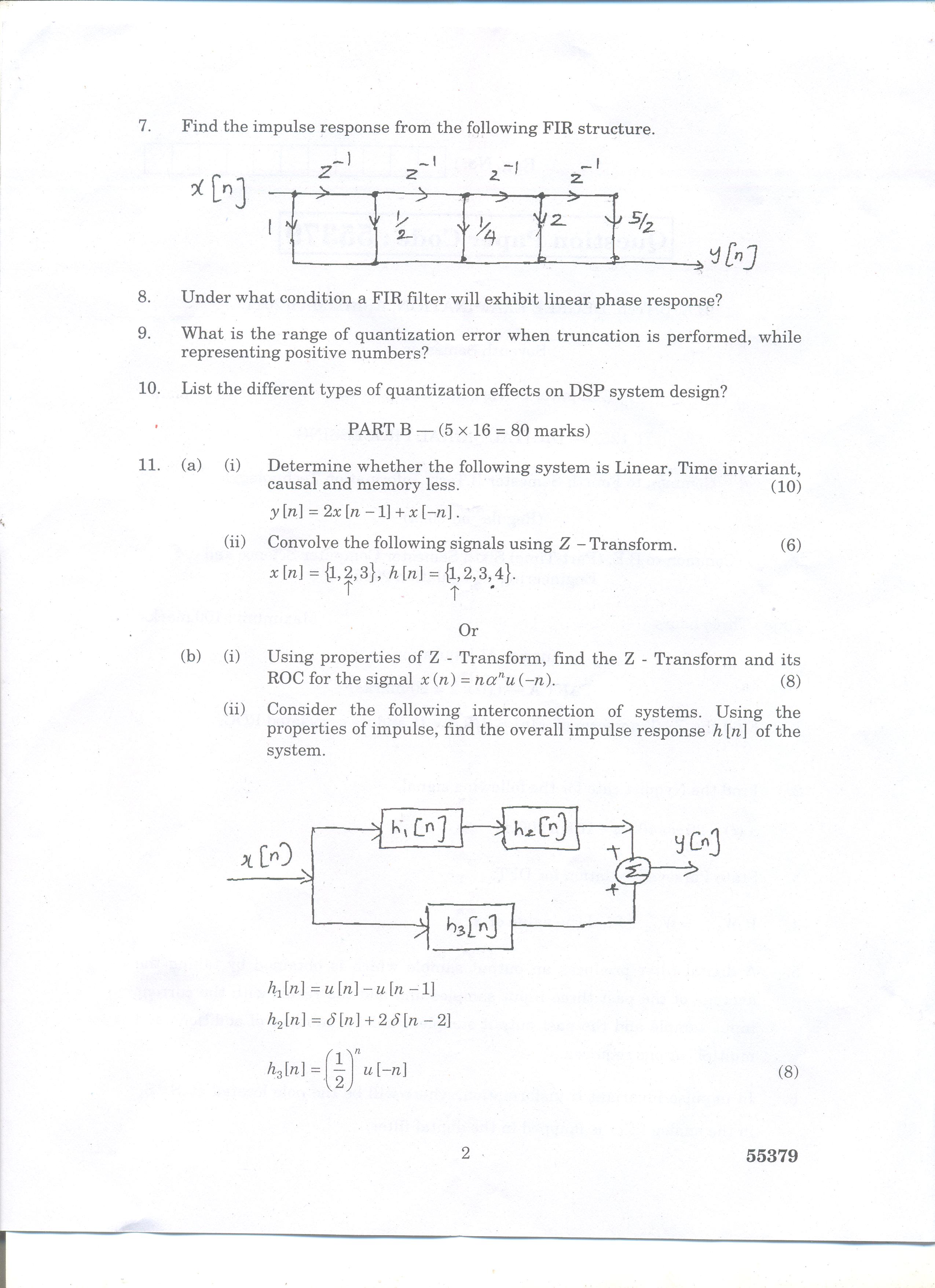 2011 Anna University Chennai B.E Computer Science and Engineering IT ...
